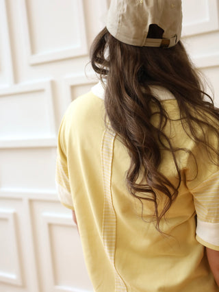 Sunshine French Terry Shirt Dress