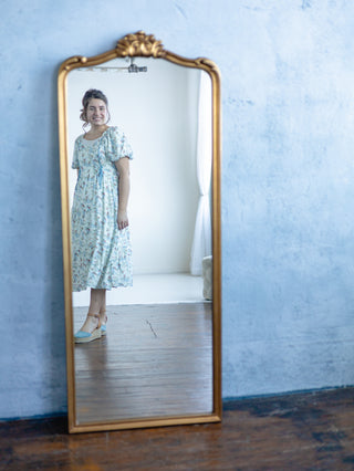 Blue Bird Bow Dress