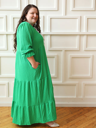 Your Favorite Green Bow Dress