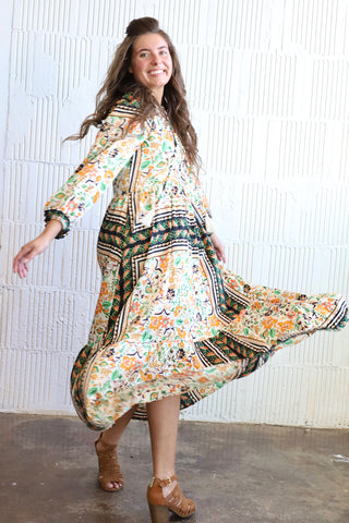 Italian Summer Orange Blossom Maxi