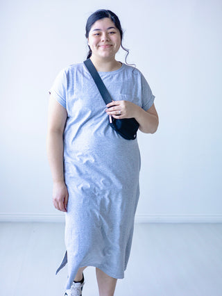 Heather Gray T-Shirt Dress