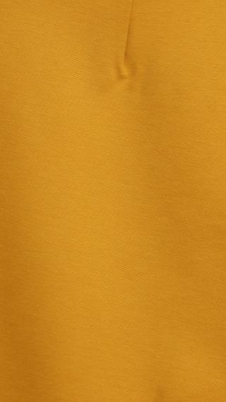 Mustard Yellow Plus Pencil Skirt