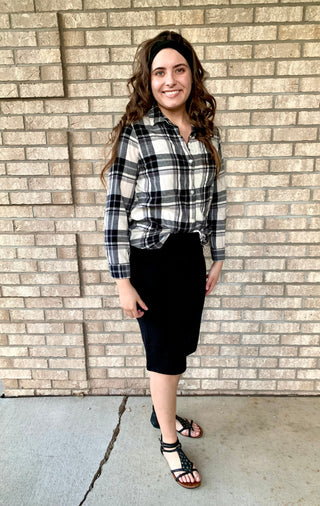 Must Have Black Pencil Skirt